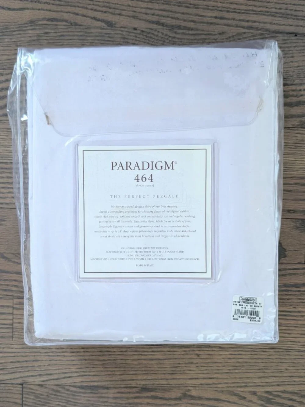 RESTORATION LAVENDER PARADIGM 464 TC Cal King sheet set